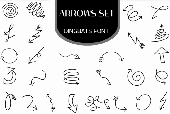 Arrows Set: Elevate Your Visual Design with Dynamic Elements