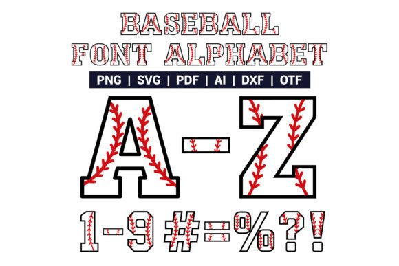 Baseball Alphabet: A Home Run for Sports Typography
