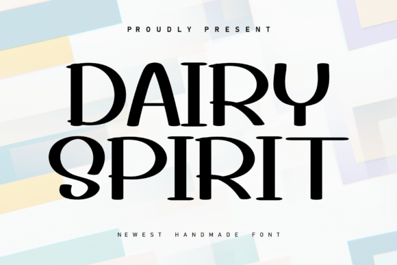 Dairy Spirit: The Handwritten Font for Modern Branding
