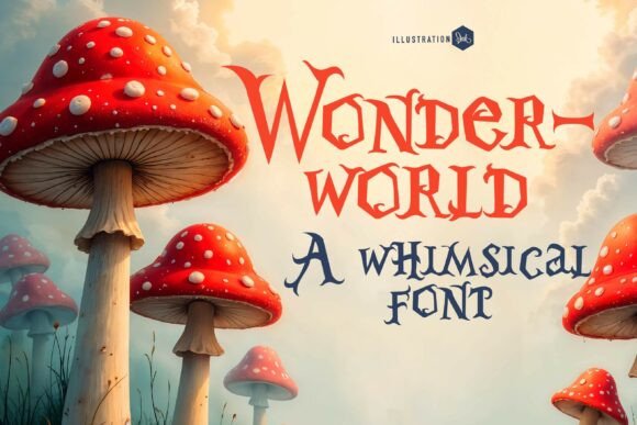 Exploring the Whimsical Charm of Pn Wonderworld Fn Typeface