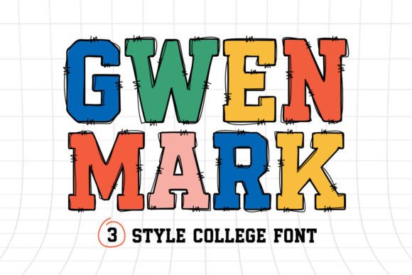 Gwen Mark: The Grunge Font for Modern Design