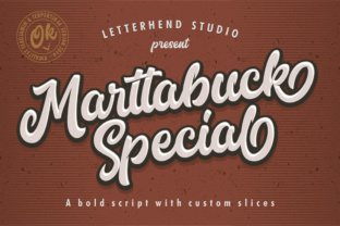 Marttabuck: The Bold Script for Modern Branding