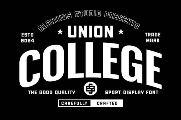 Union College Font: A Sporty Vibe for Modern Branding